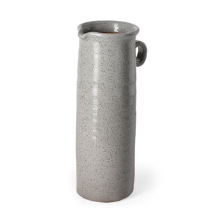 Frieda Large Freckled Gray Ceramic Jug Main Image