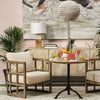 Mercana Woodrow 68158 Brown/White Lamp Lifestyle Image