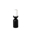 Alex Small Black Metal Cylindrical Table Candle Holder Main Image