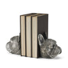 Bruno Silver American Bulldog Bookends Main Image