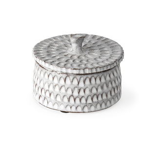 Azul (Small) Gray Ceramic Detailed Decorative Box Main Image