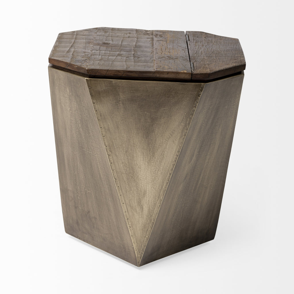 Mercana Esagono 68902 Gold Furniture Alternative Image