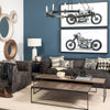 Mercana Decamp 68594 Black Lamp Lifestyle Image