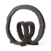 Stanislaw II Black Metal Infinite Ribbon Sculpture Main Image