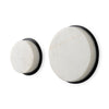 Sophia White Marble Wall Hooks Main Image