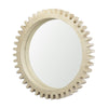 Cog Mirror Round Natural Wood Frame Mirror Main Image