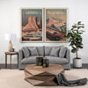 Mercana Piven 68336 Gray Lamp Lifestyle Image