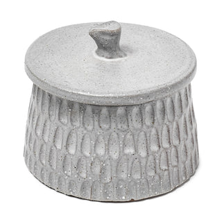 Azul (Large) Gray Ceramic Detailed Decorative Box Main Image