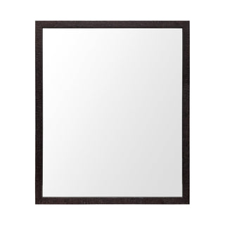 Bristol Espresso Faux Wood Frame Bathroom Vanity Mirror Main Image