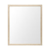 Bristol Tan Faux Wood Frame Bathroom Vanity Mirror Main Image
