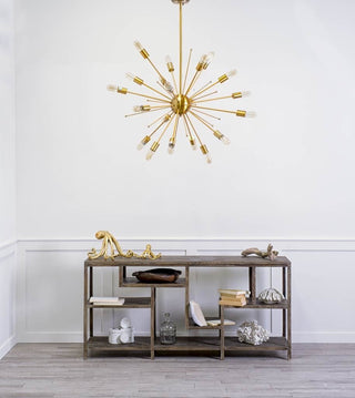 Mercana Edisonna 65190 Gold Lamp Lifestyle Image