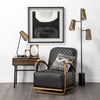 Mercana Wesley 68427 Black/Gold Lamp Lifestyle Image