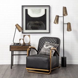 Mercana Wesley 68427 Black/Gold Lamp Lifestyle Image