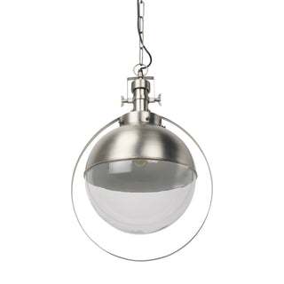 Leighton Antique Nickel Pendant Light Main Image