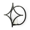 Lyra I Black Wall Candle Holder Main Image