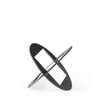 Cusco Black Iron Small Gunmetal Geometric Decorative Object Main Image