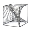 Rochon Gray Metal Decorative Cube Main Image