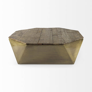Mercana Esagono 67092 Gold Furniture Alternative Image