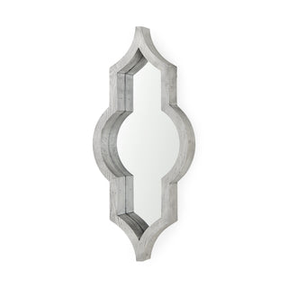 Tamanar Gray Wood Frame Wall Mirror Main Image