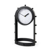 Marian Black Studded Table Clock Main Image