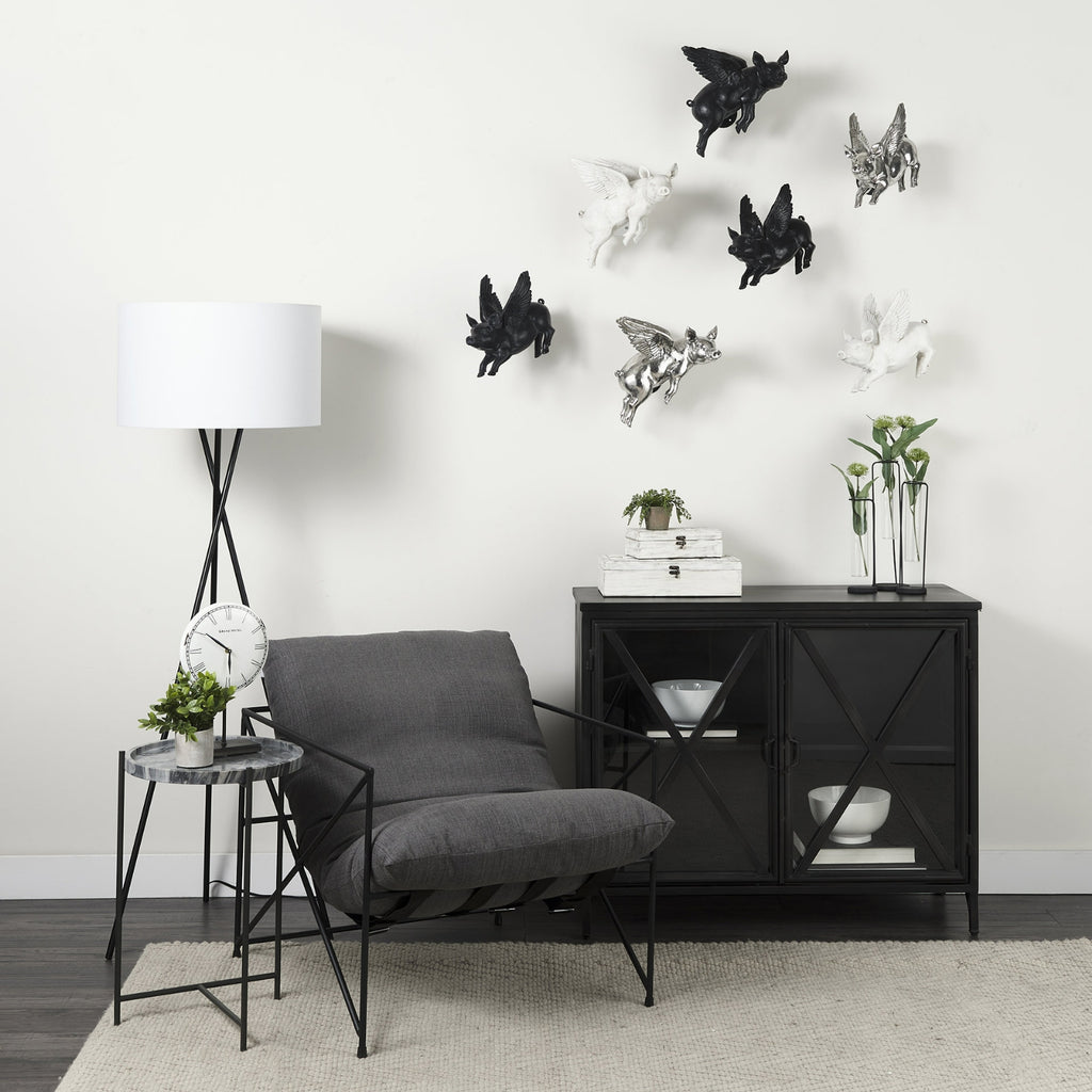 Mercana Hogbadi 44202 Black Wall Art main image