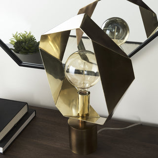 Mercana Shamir 68773 Gold Lamp Lifestyle Image