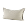 Mae Beige Fabric Decorative Pillow Cover Main Image