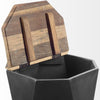 Mercana Esagono 67519 Black Furniture Alternative Image