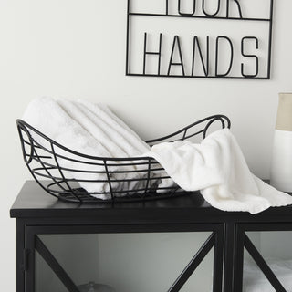 Mateo Black Metal Basket Lifestyle Image Feature