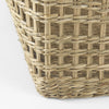 Bellisa Medium Brown Seagrass Rectangular Basket W/ Handles Alternate Image