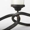 Quito Black Metal Chain-Link Five Candle Table Candle Holder Alternative Image