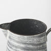 Serena II Large Gray/White Textured Metal Jug Alternative Image
