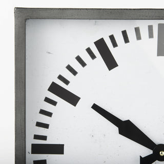Felix Gray Metal Square Table Clock Alternative Image