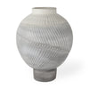 Blume Off-White w/ Gray Textured Vase Main Image