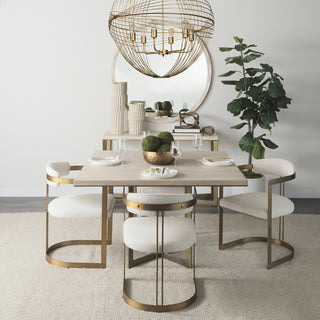 Mercana Chiron 68430 Gold Lamp Lifestyle Image