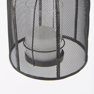 Jutland Black Metal Bird Cage Candle Holder Lanterns Alternative Image