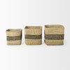 Cullen Grey Twisted Seagrass Square Basket Alternative Image