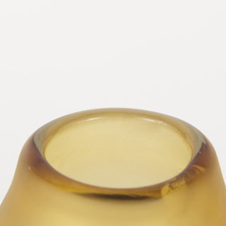 Pyla Large Yellow/Brown Glass Sand Dune Inspired Vase Alternative Image