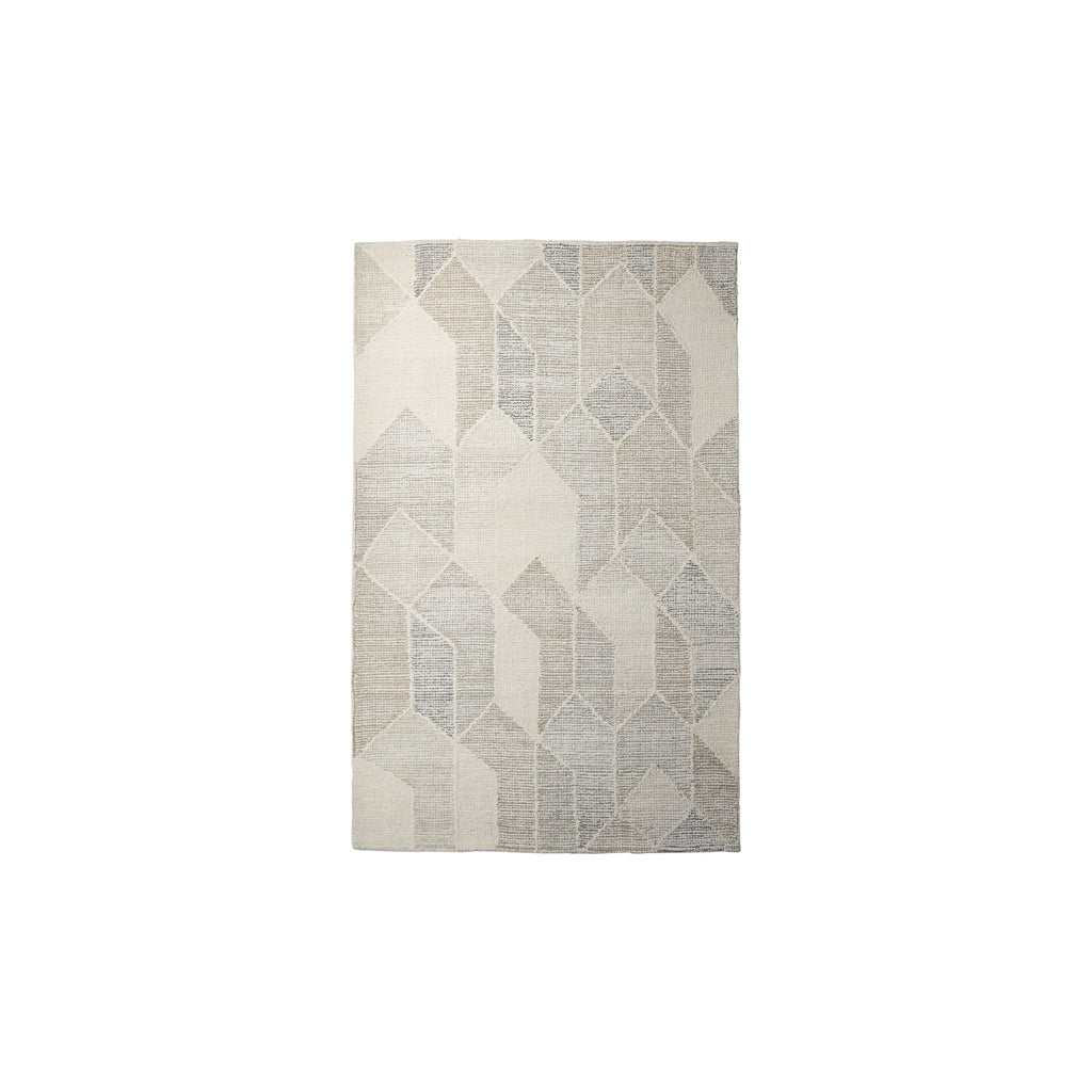Mercana Kolt 69768 Gray/White Area Rug main image