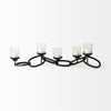 Quito Black Metal Chain-Link Five Candle Table Candle Holder Alternative Image