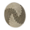 Luna Large Light Brown Seagrass Round Wall Hanging Plate Main Image