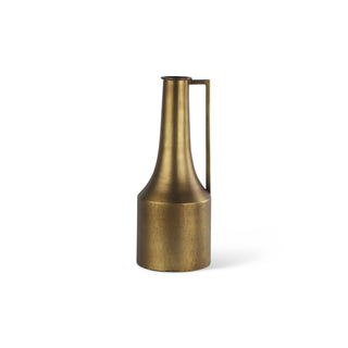 Aubrey Small Gold Iron Flower Jug Vase Main Image