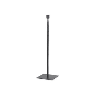 Porter Medium Black Iron Candle Holder Main Image
