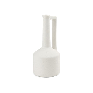Burton Medium White Ceramic Jug Vase Main Image