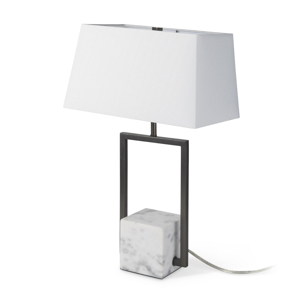 Mercana Peyton 69701 Black/White Lamp main image