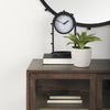 Marian Black Studded Table Clock Lifestyle Image Feature