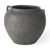 Kilian Short Brown-Gray Double Ear Vase Main Image