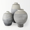 Blume Off-White w/ Gray Textured Vase Alternative Image