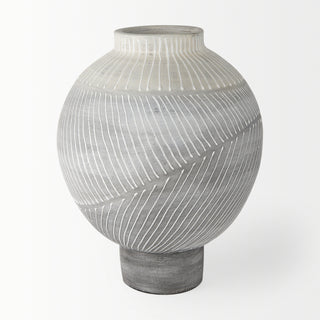 Blume Off-White w/ Gray Textured Vase Alternative Image