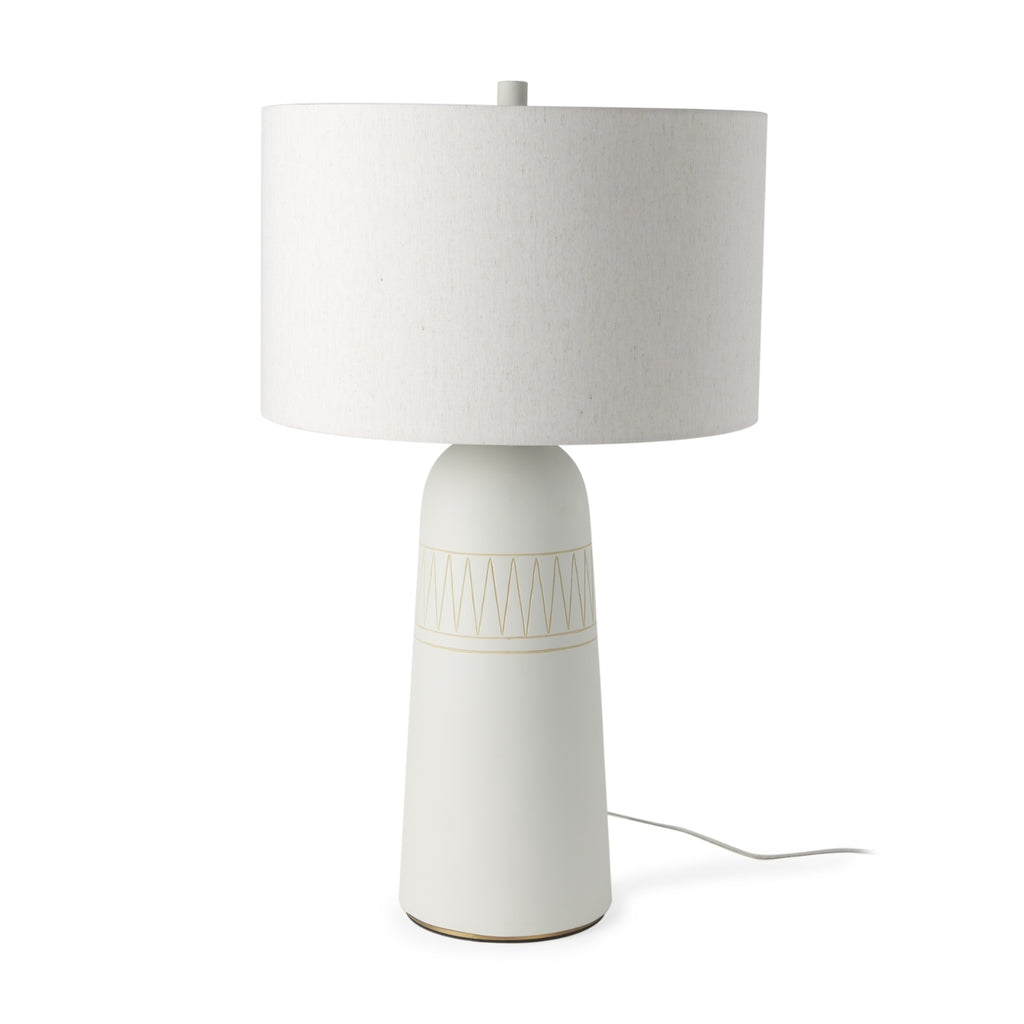 Mercana Javier 69789 White Lamp main image